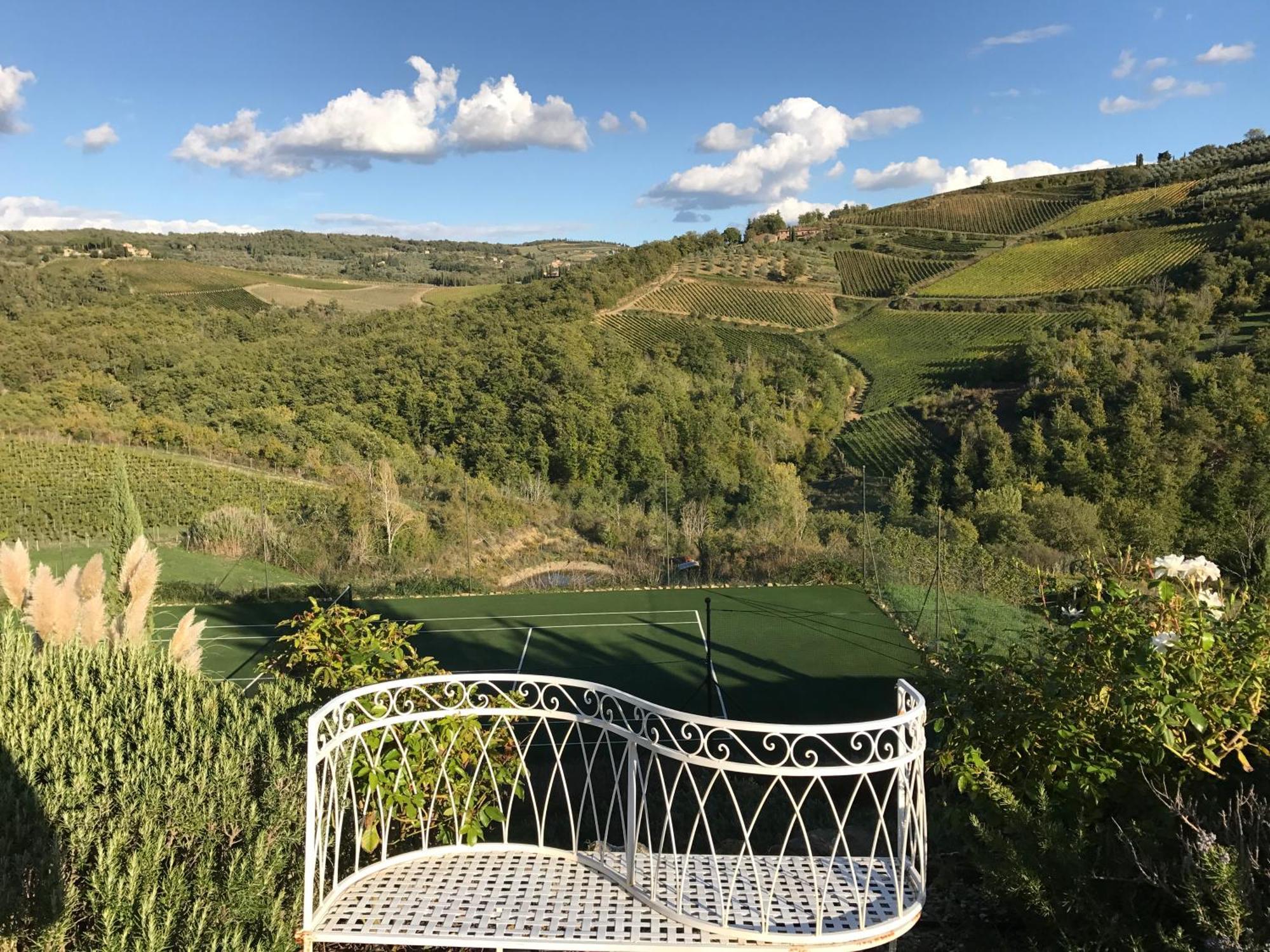 Villa Rignana Chianti Estate, Pool, Tennis,Cook Greve in Chianti Exterior photo